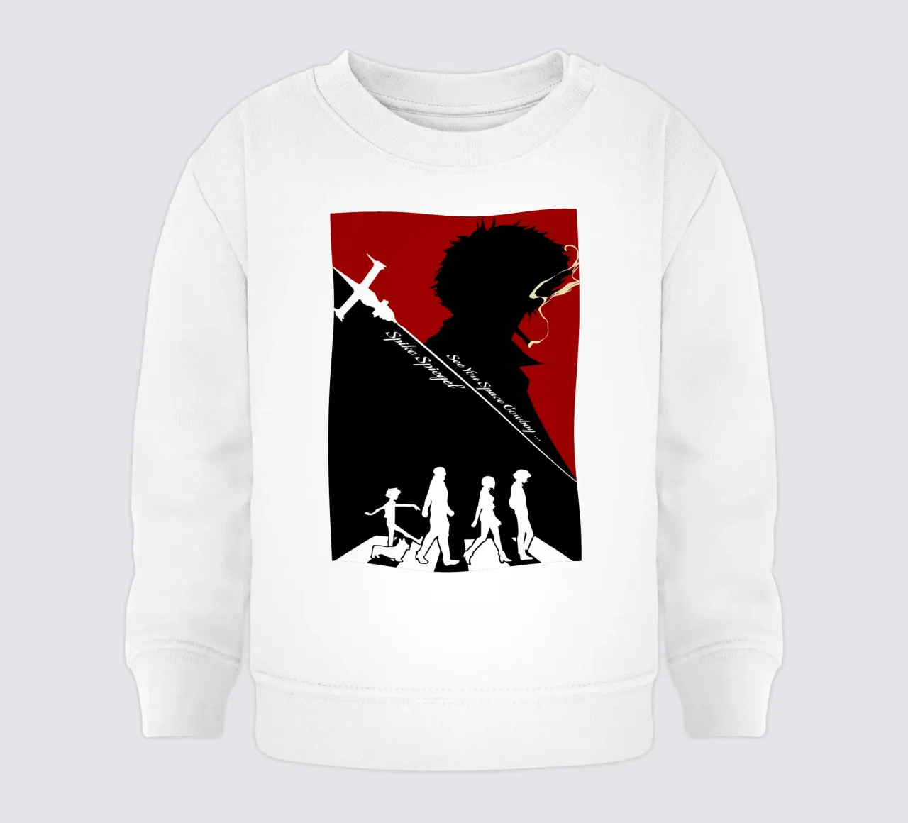 Spike Spiegel 1 felpa neonato da Neonartstudio