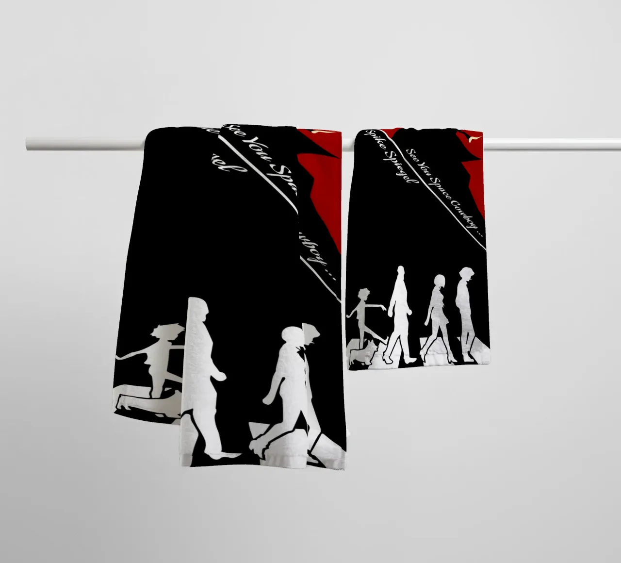 Spike Spiegel 1 asciugamano da bagno da Neonartstudio