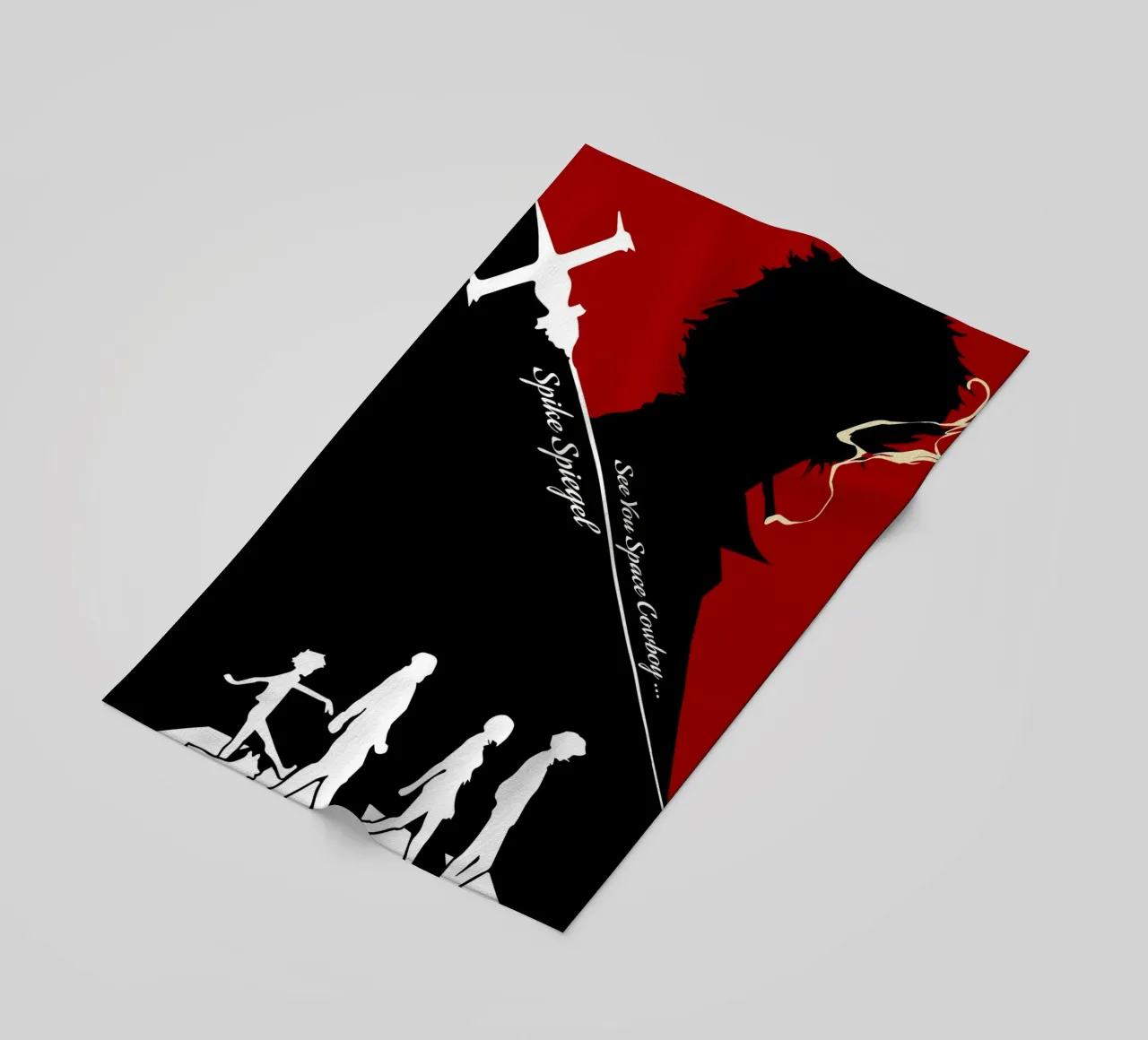 Spike Spiegel 1 telo mare da Neonartstudio