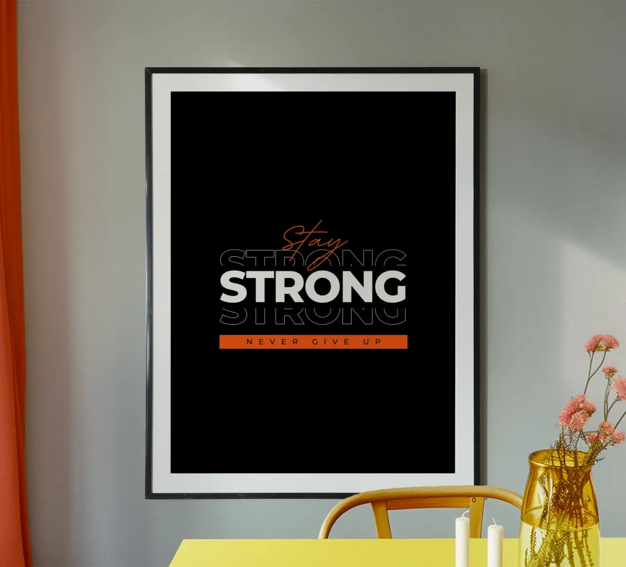 Stay Strong Daily Motivational Quotes hahnemühle van Dreamer10