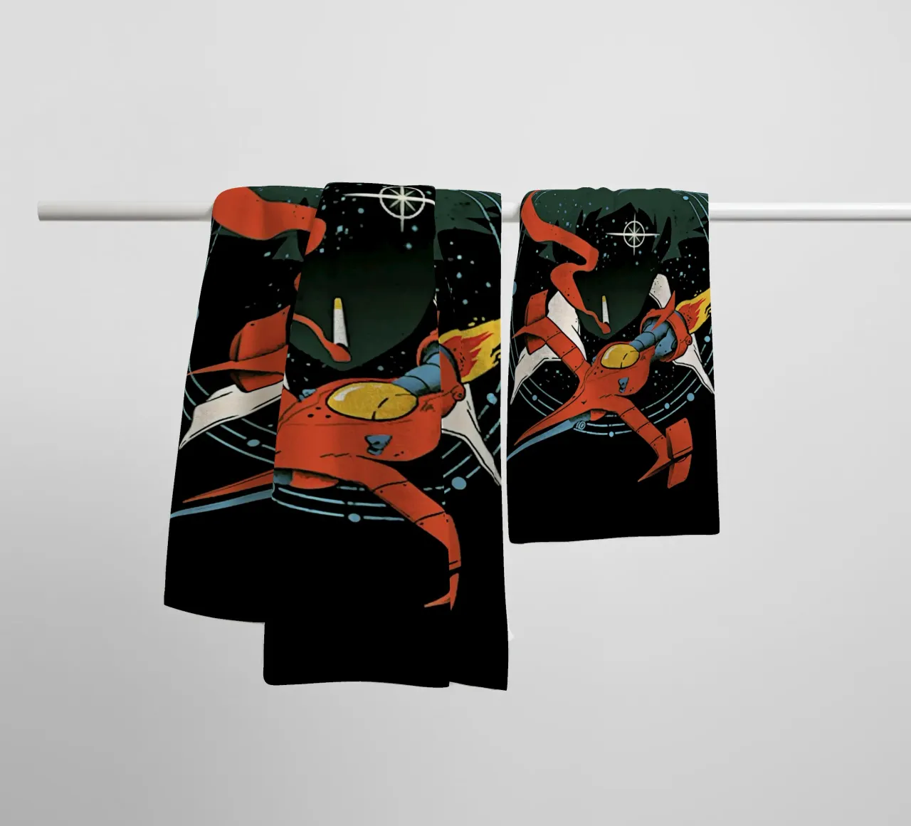Spike Spiegel 2 asciugamano da bagno da Neonartstudio
