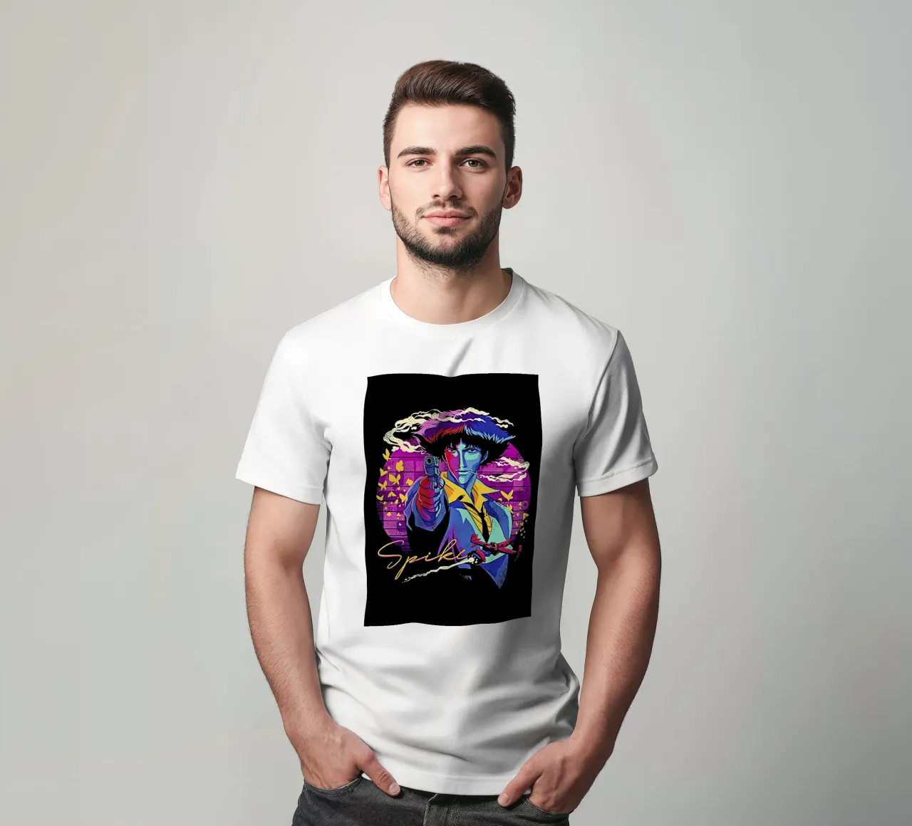 Spike Spiegel 3 t-shirt da Neonartstudio