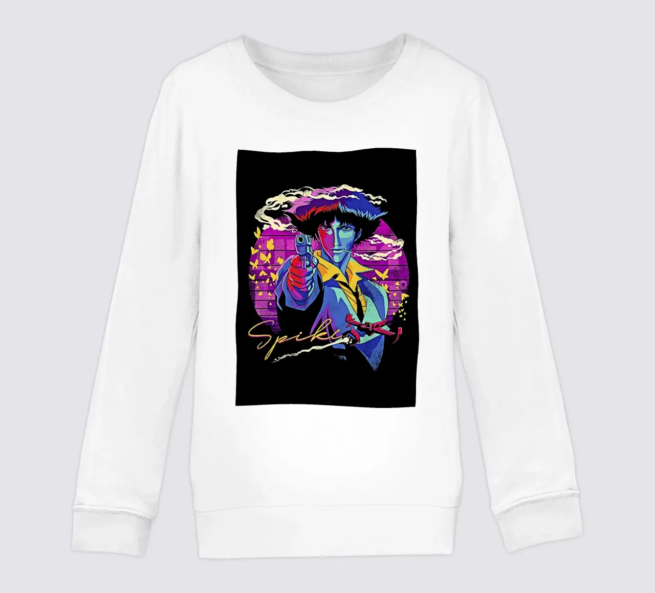 Spike Spiegel 3 felpa bambino da Neonartstudio