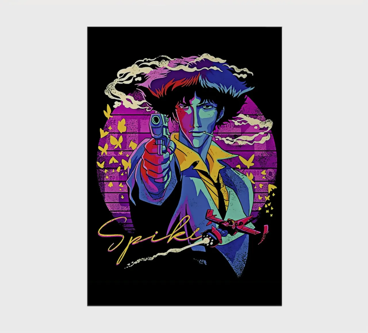 Spike Spiegel 3 Notizbuch von Neonartstudio
