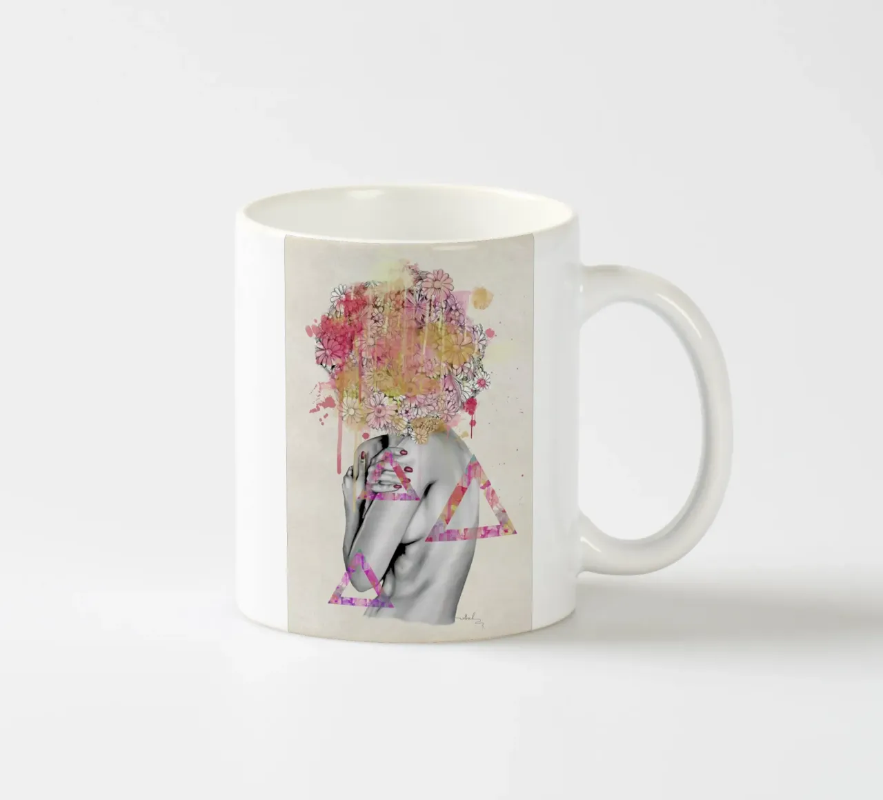 Delicate Flower tazza in ceramica da Nettsch