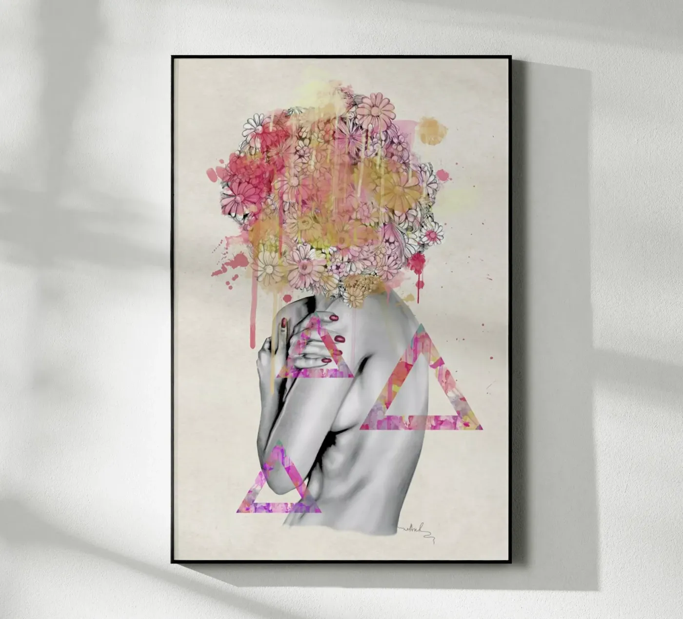 Delicate Flower plexiglas de Nettsch