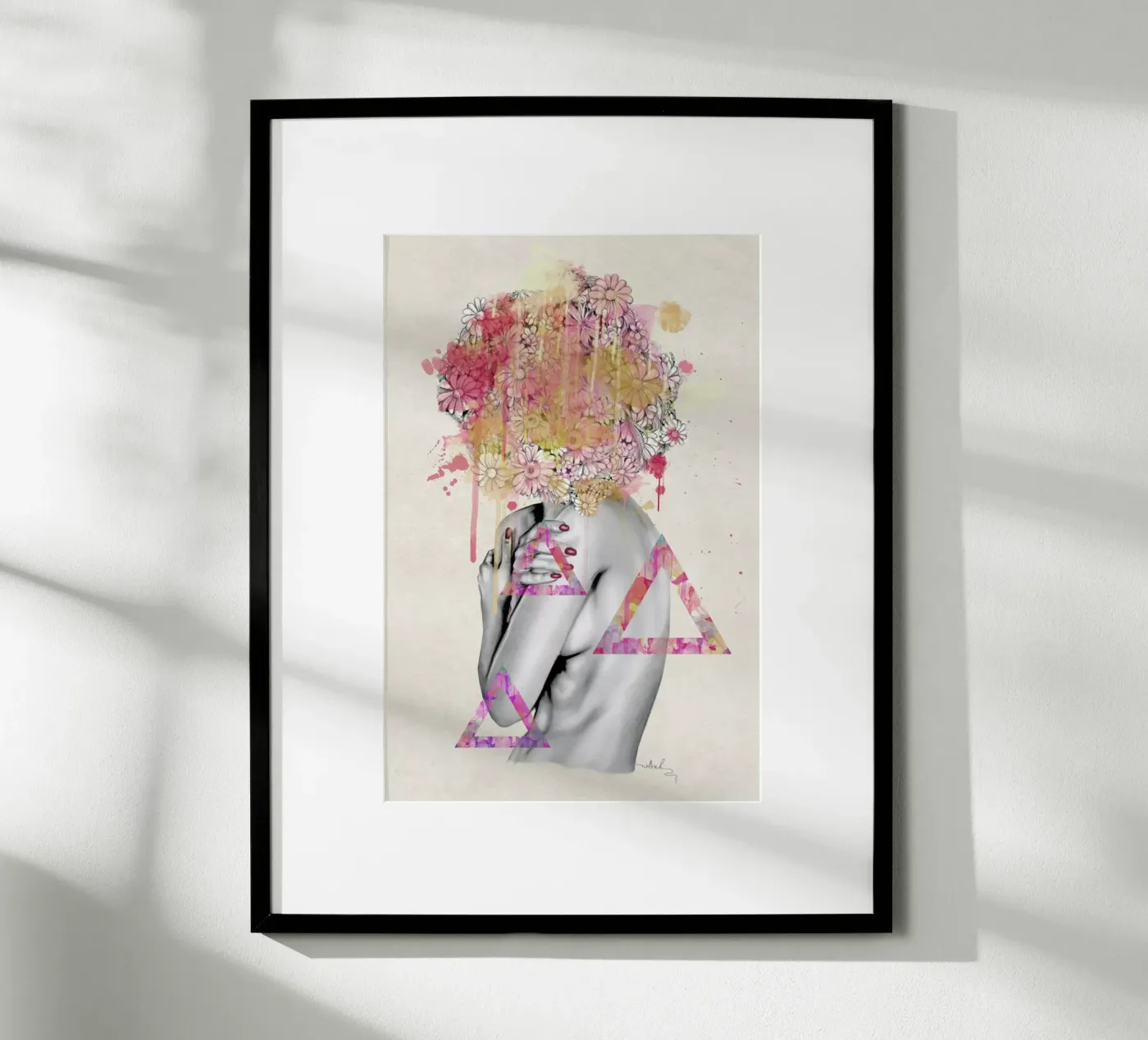 Delicate Flower poster by Nettsch