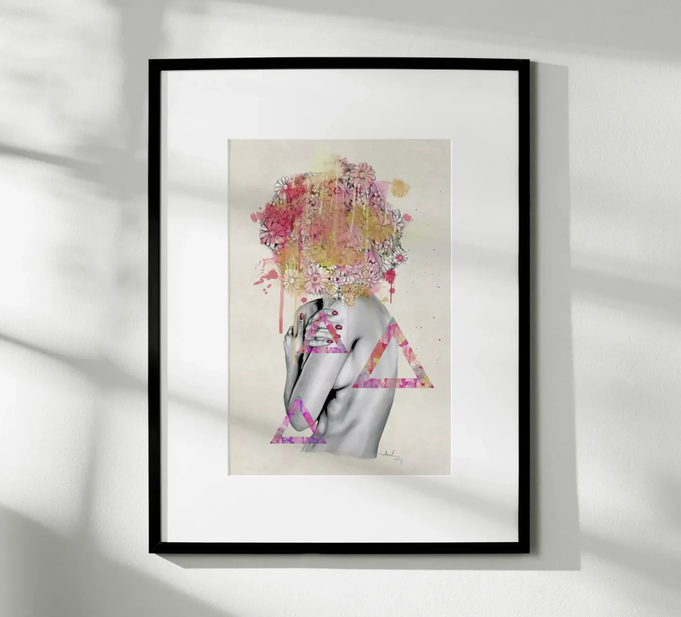 Delicate Flower poster van Nettsch