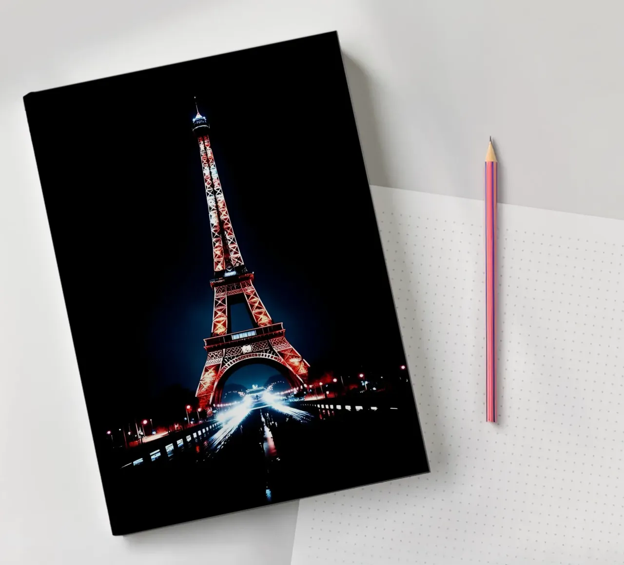 PARIS LA MAGNIFIQUE carnet de notes de Art Digital Visuel