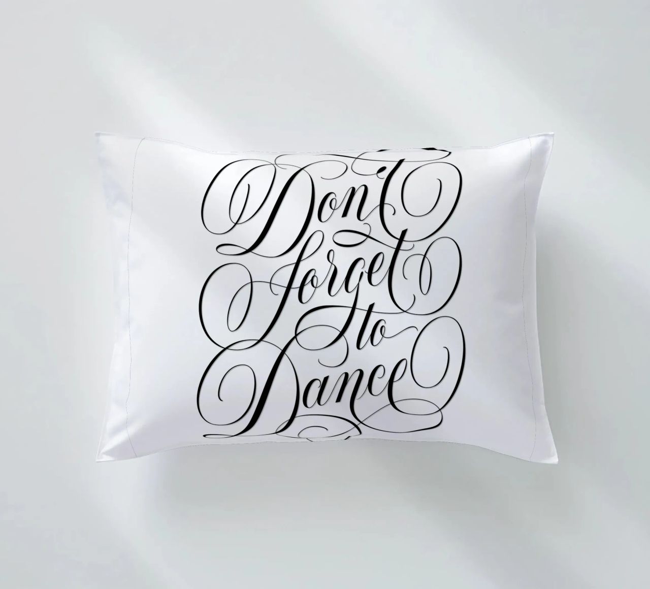 Don't forget to dance. Be spontaneous. Enjoy every moment decorative cushion by CalliLetters