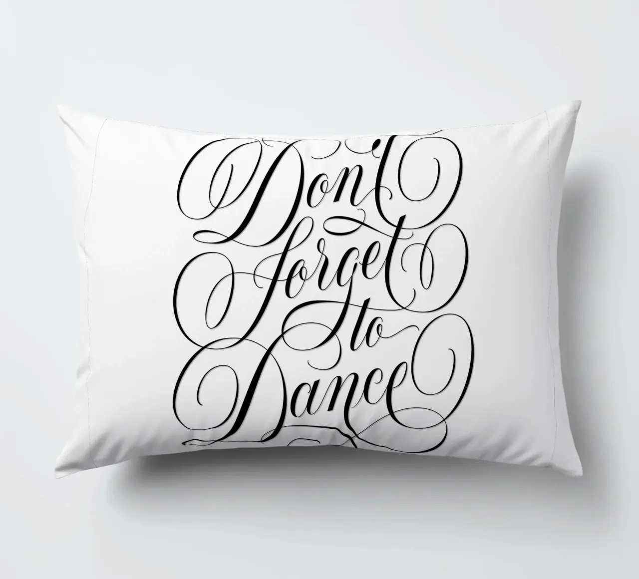 Non dimenticate di ballare. Siate spontanei. Godetevi ogni momento cuscino da CalliLetters