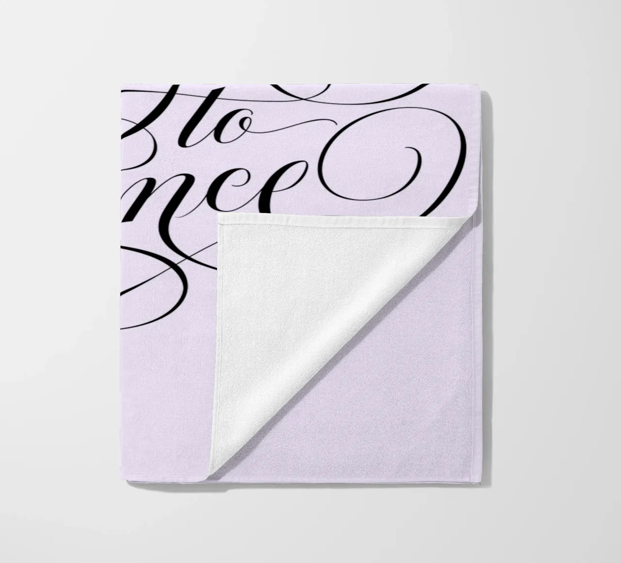 Non dimenticate di ballare. Siate spontanei. Godetevi ogni momento telo mare da CalliLetters
