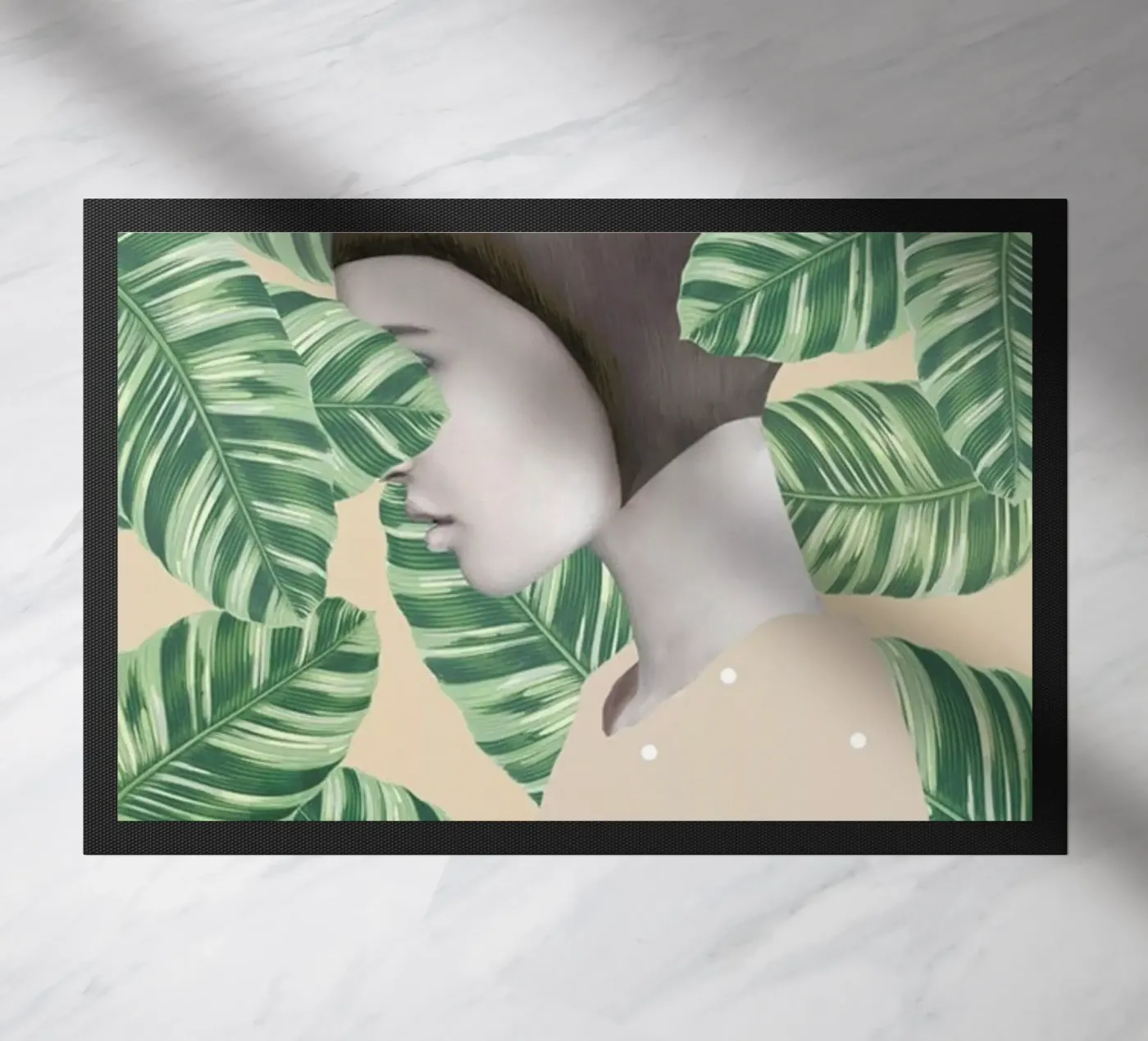 Flora deurmat van Nettsch