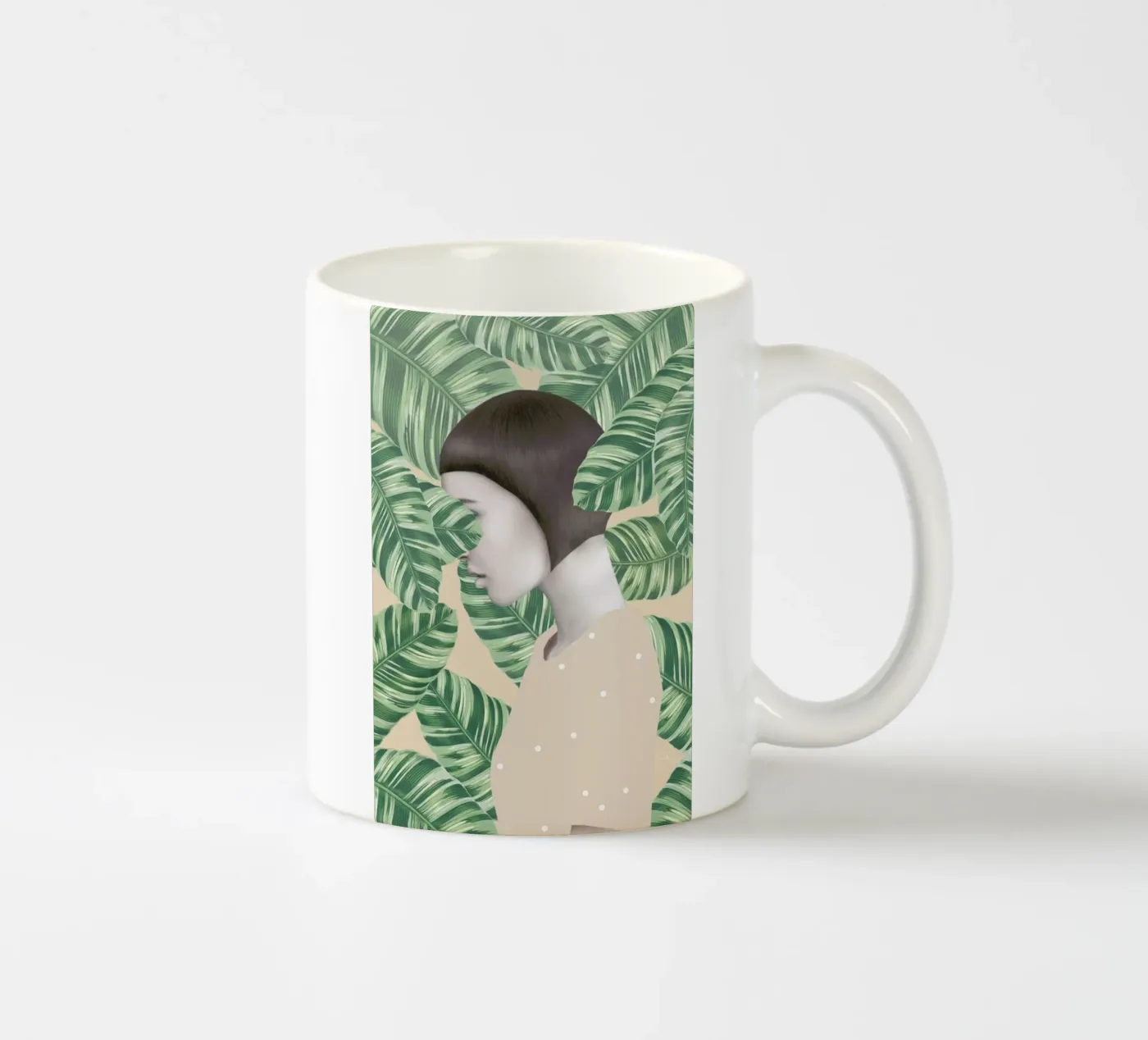 Flora ceramic mug by Nettsch