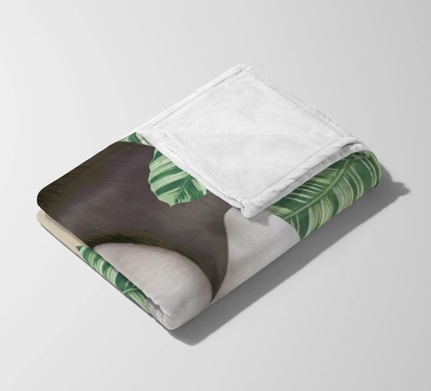 Flora fleecedeken van Nettsch