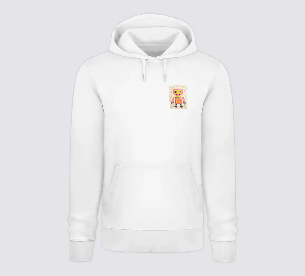 Robot colorato 1 felpa con cappuccio da KidzStudio