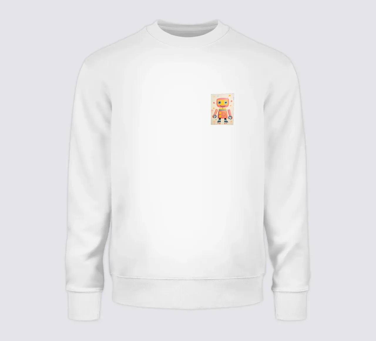 Robot colorato 1 felpa da KidzStudio
