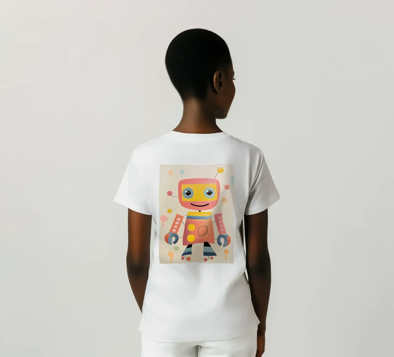 Robot colorato 1 t-shirt da KidzStudio
