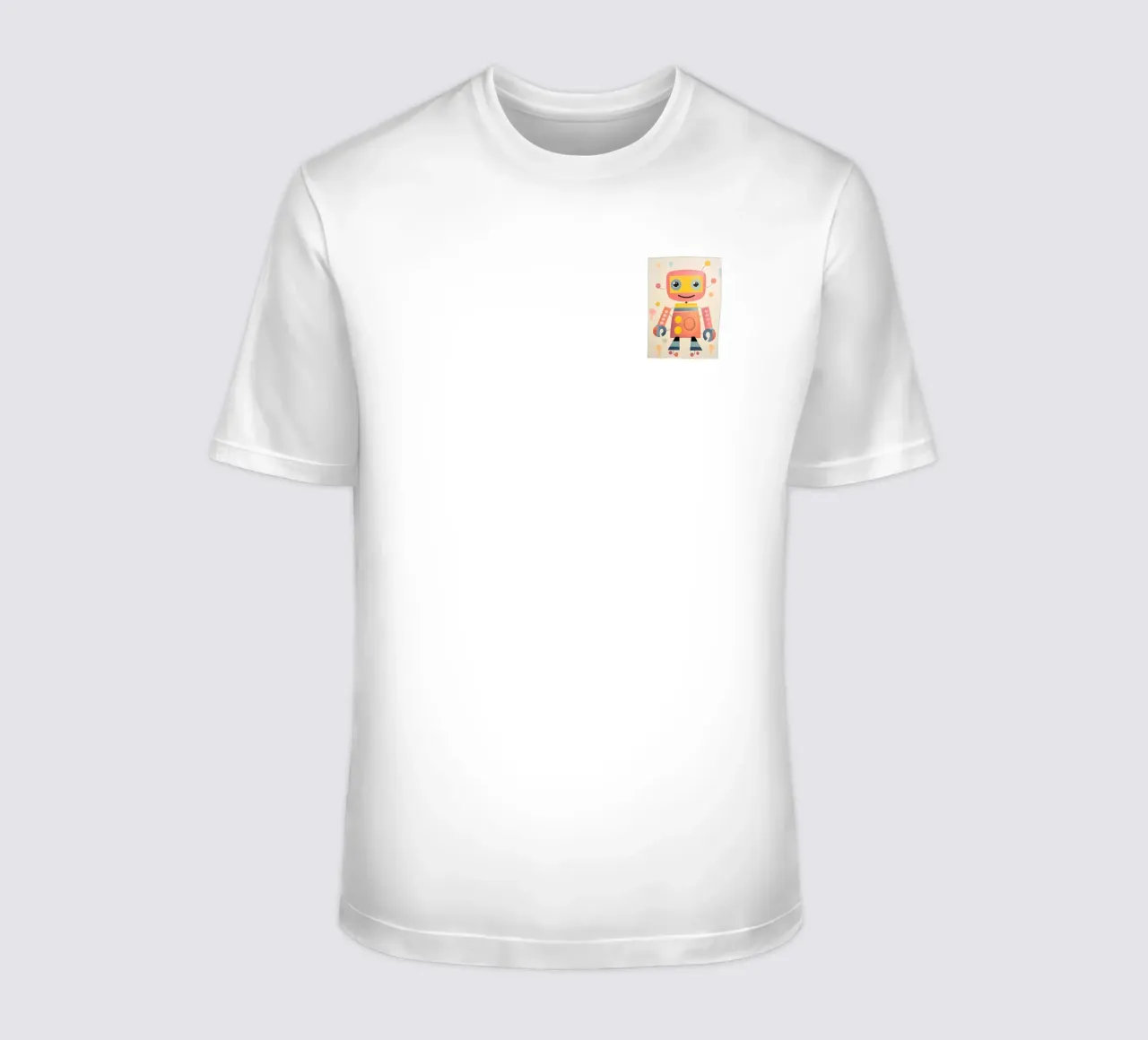 Robot coloré 1 t-shirt de KidzStudio