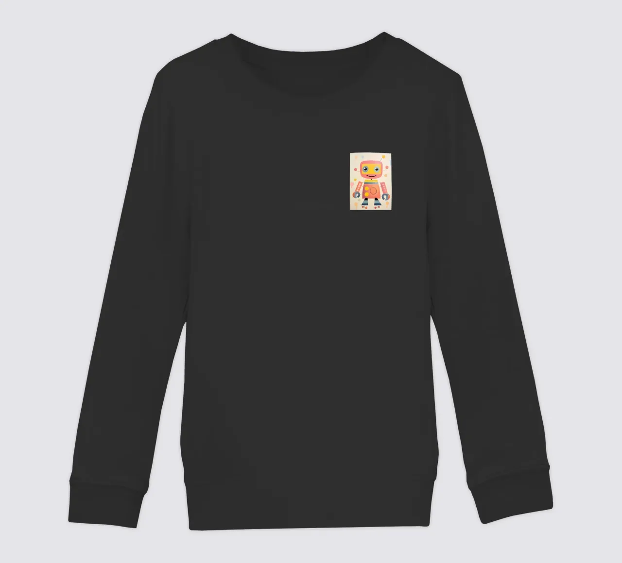 Robot colorato 1 felpa bambino da KidzStudio