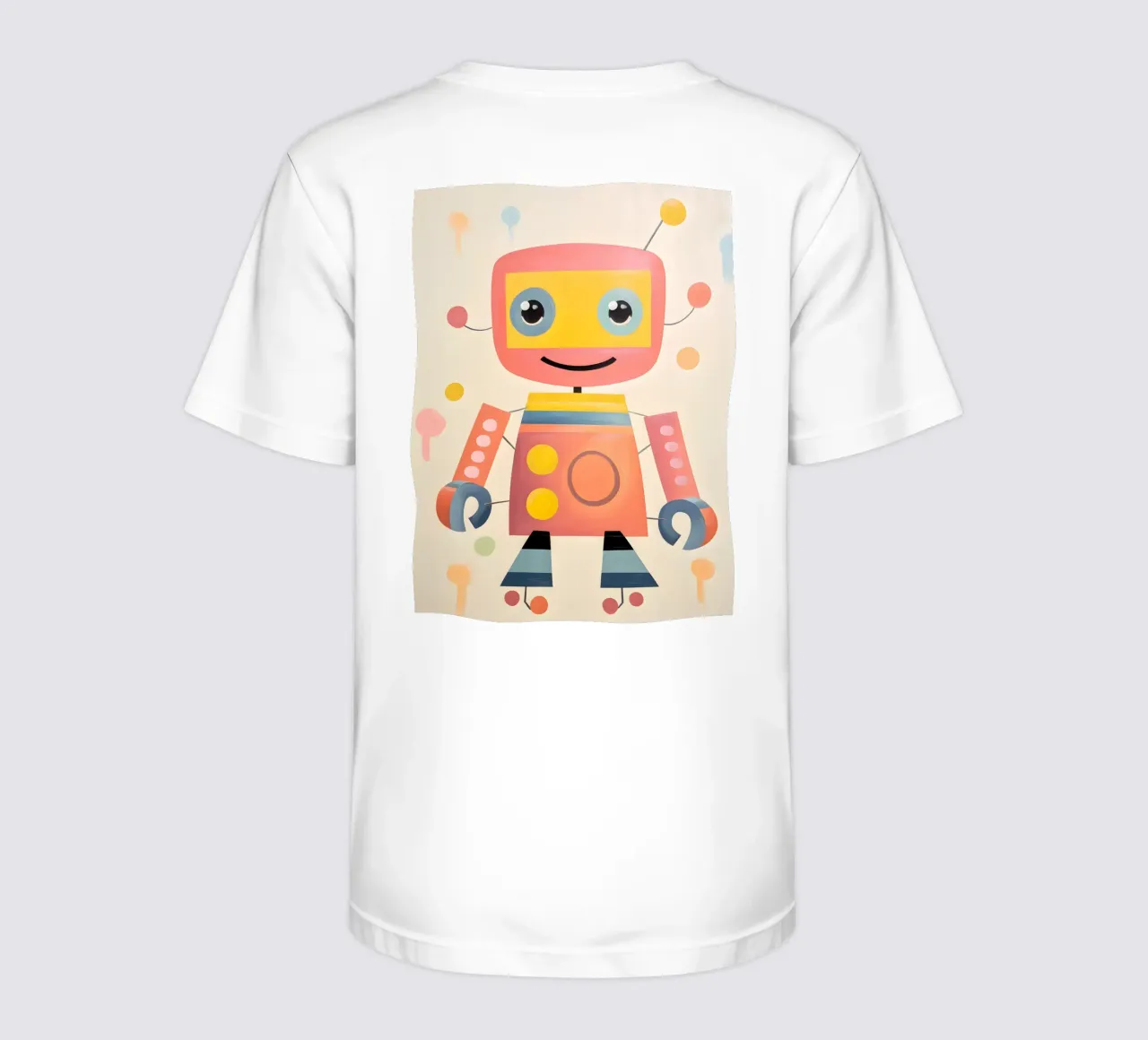 Robot colorato 1 t-shirt bambini da KidzStudio