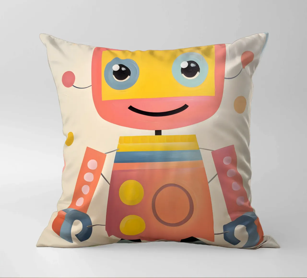 Robot colorato 1 cuscino da KidzStudio