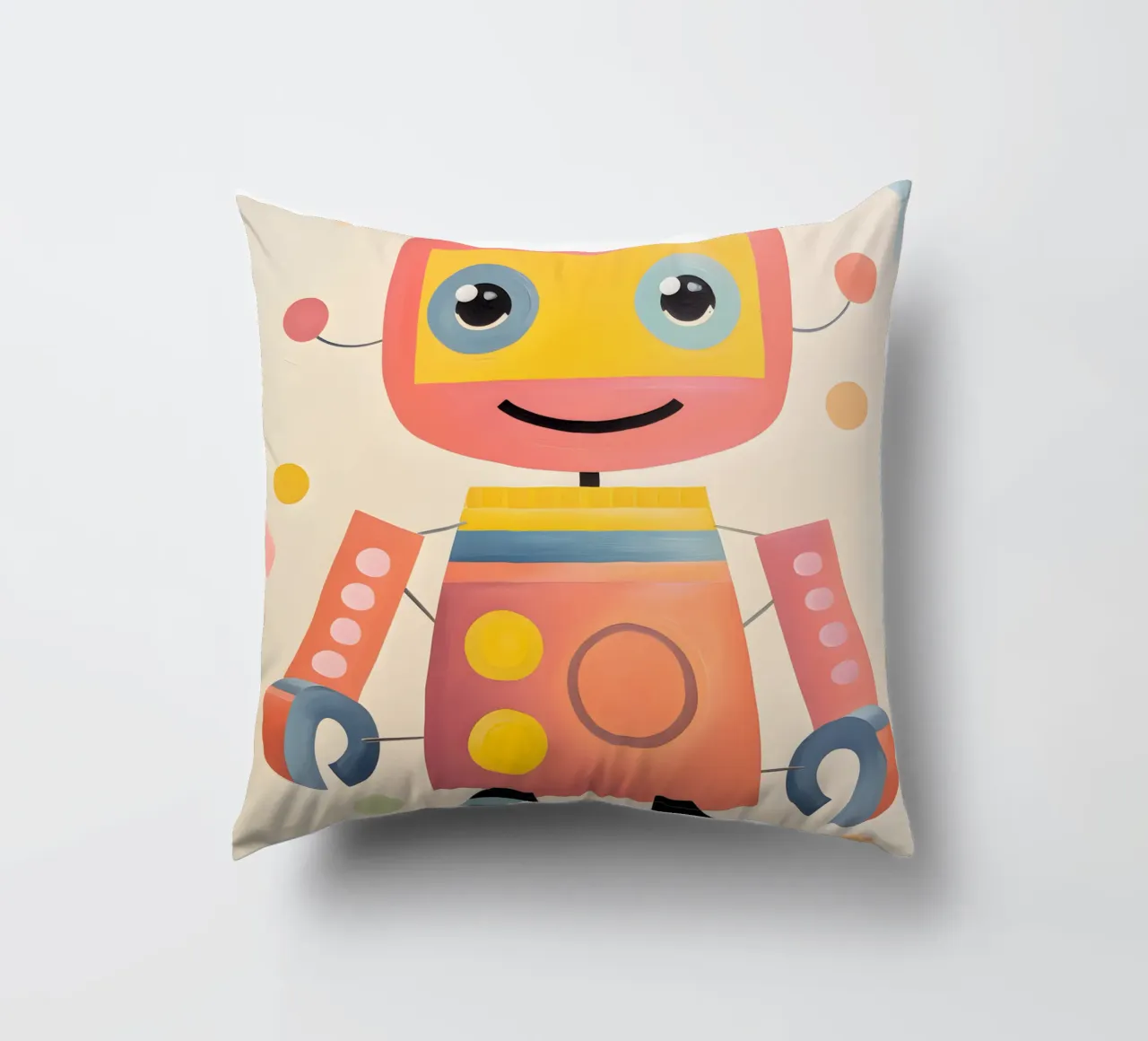 Robot colorato 1 cuscino da KidzStudio