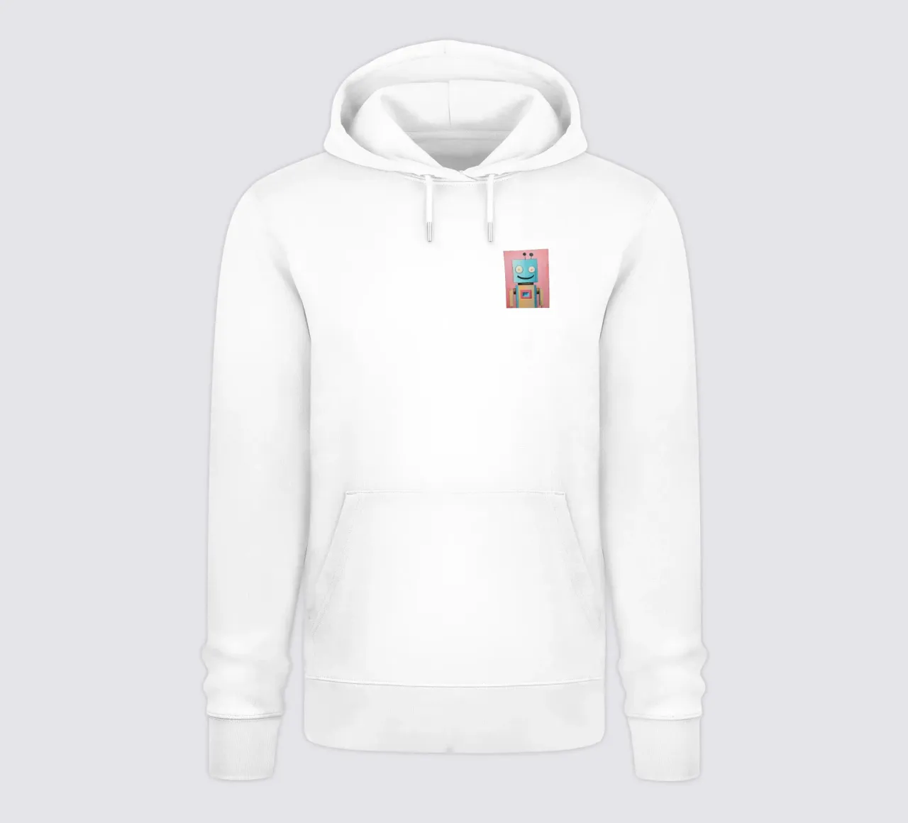 Robot sonriente sudadera con capucha de KidzStudio