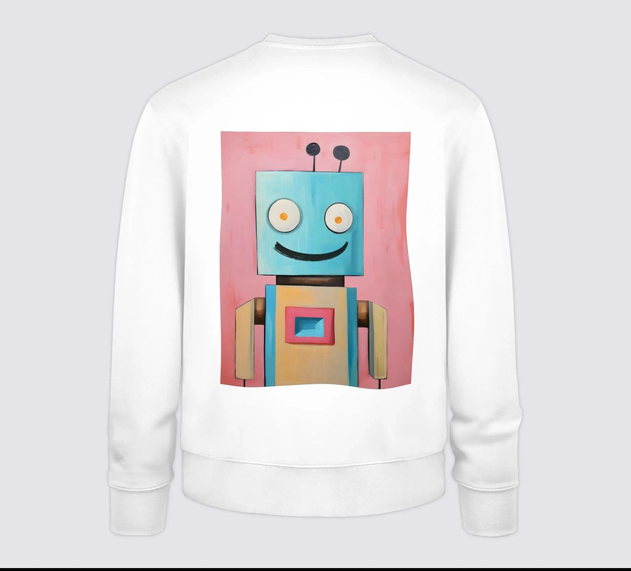 Robot sorridente felpa da KidzStudio
