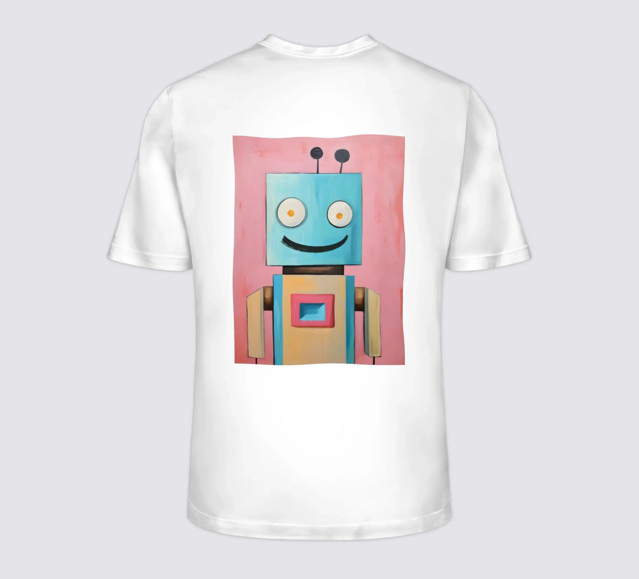 Robot sorridente t-shirt da KidzStudio
