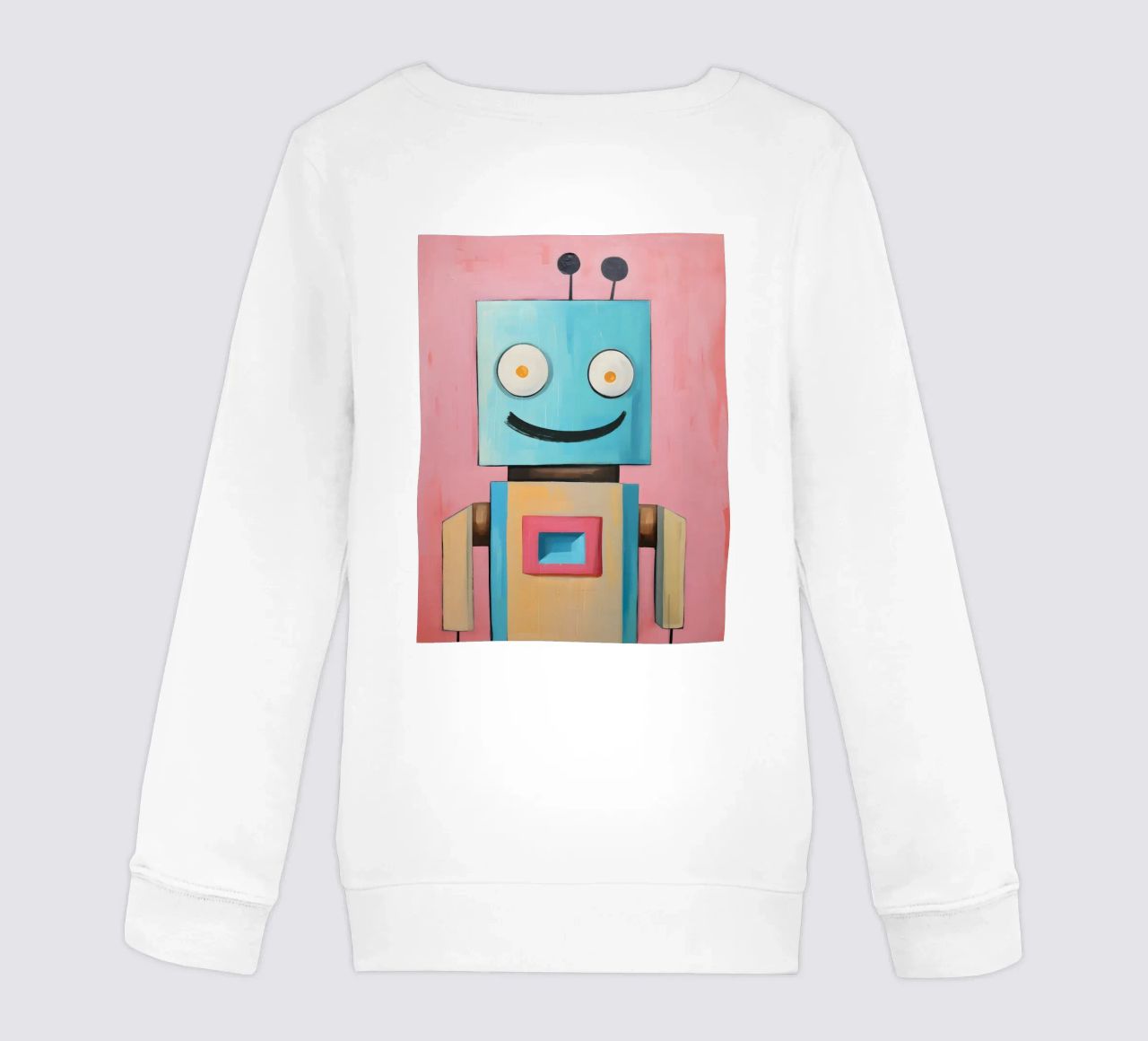 Robot sorridente felpa bambino da KidzStudio