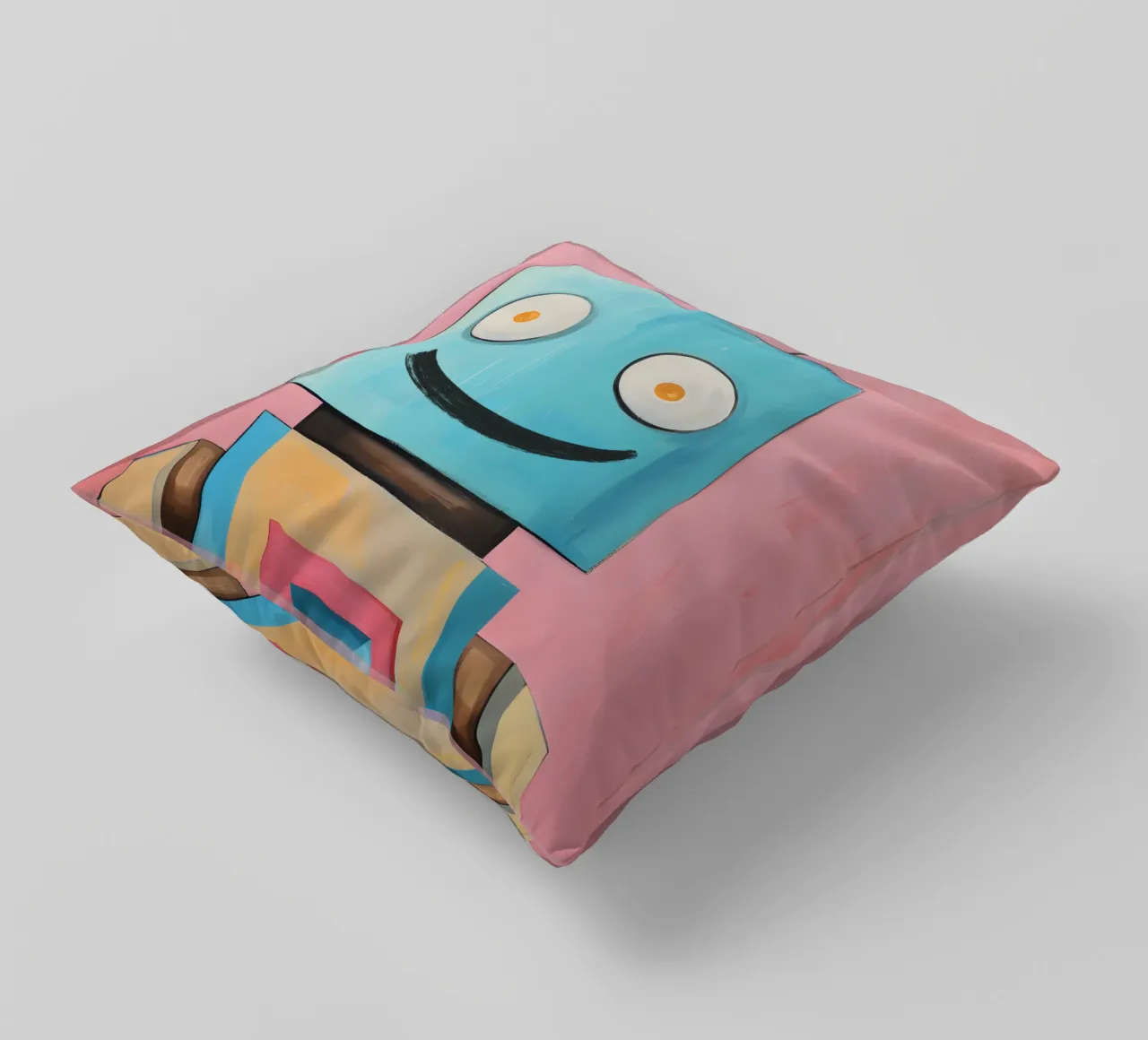 Robot sorridente cuscino da KidzStudio
