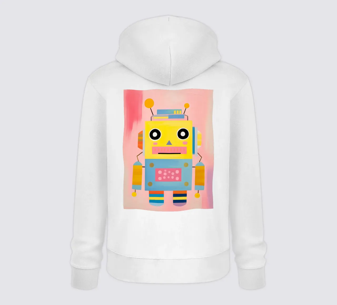 Robot colorato felpa con cappuccio da KidzStudio
