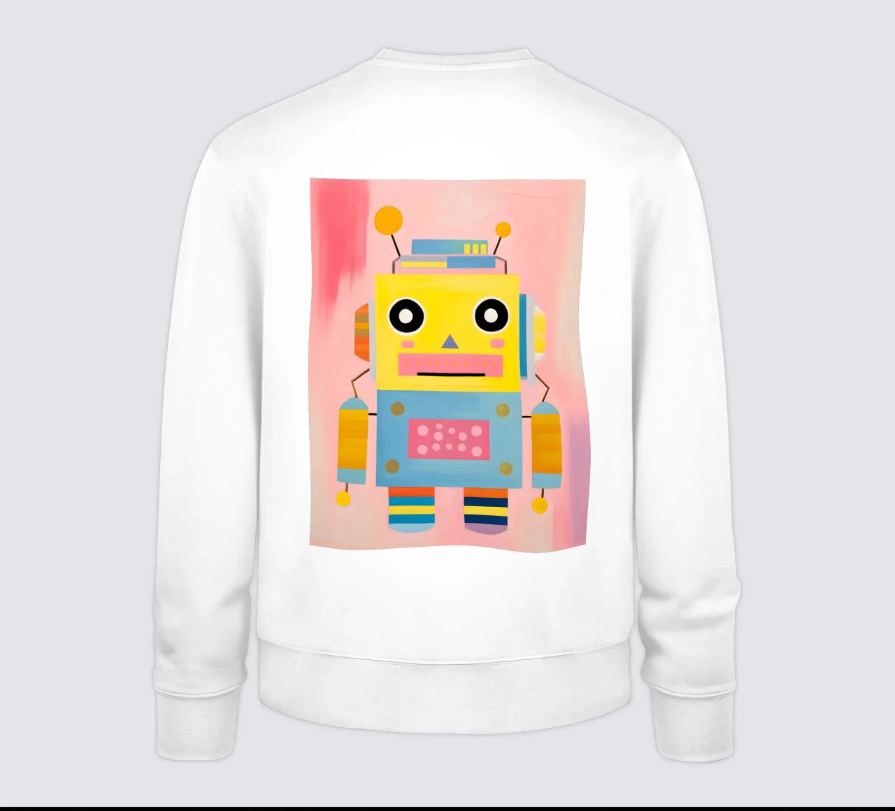 Robot colorato felpa da KidzStudio