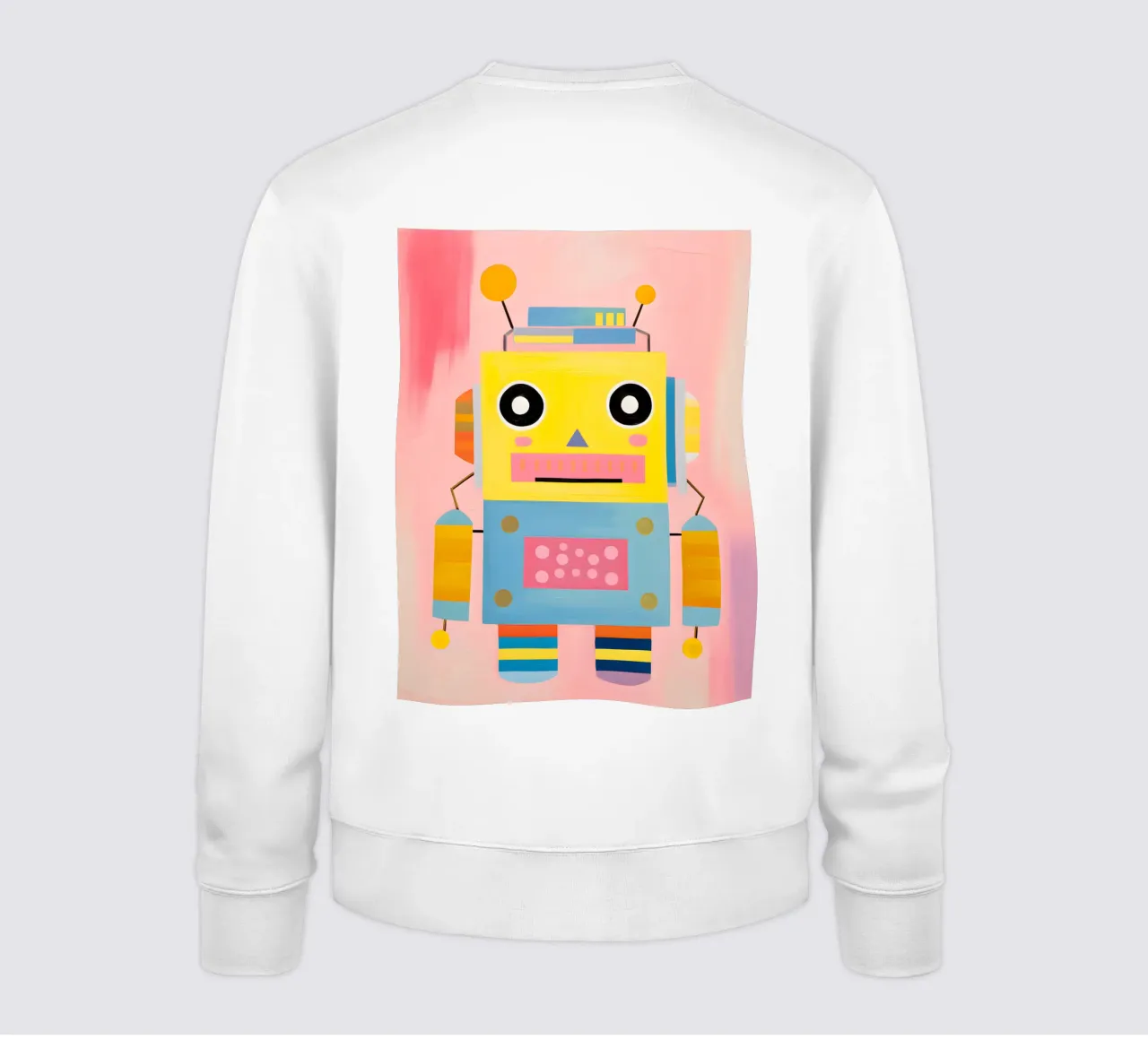 Robot colorato felpa da KidzStudio