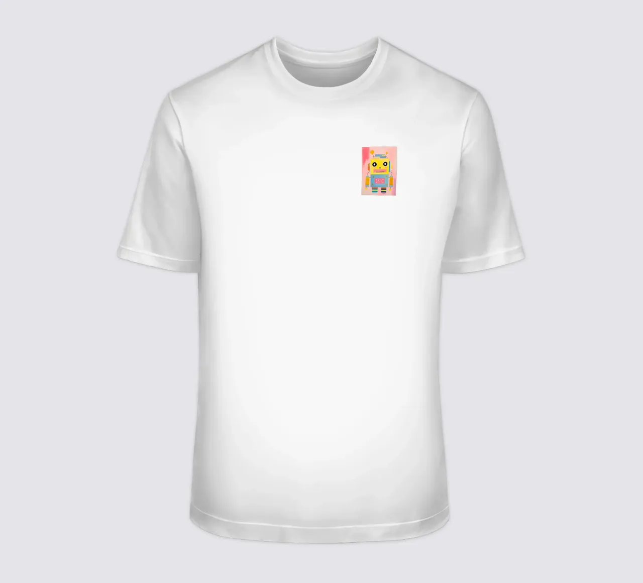 Robot colorato t-shirt da KidzStudio