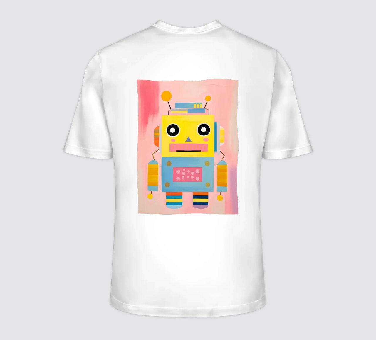 Robot colorato t-shirt da KidzStudio