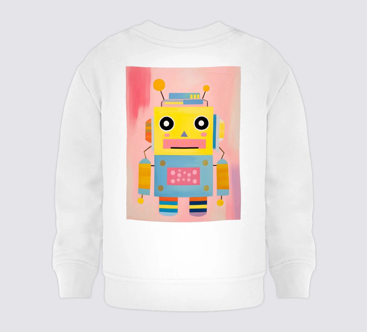 Robot colorato felpa neonato da KidzStudio