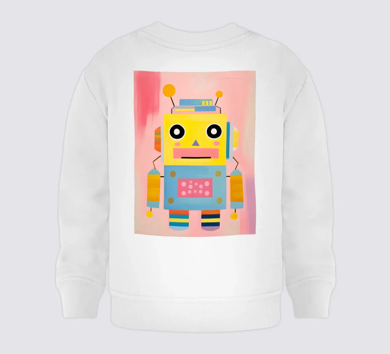 Robot colorato felpa neonato da KidzStudio