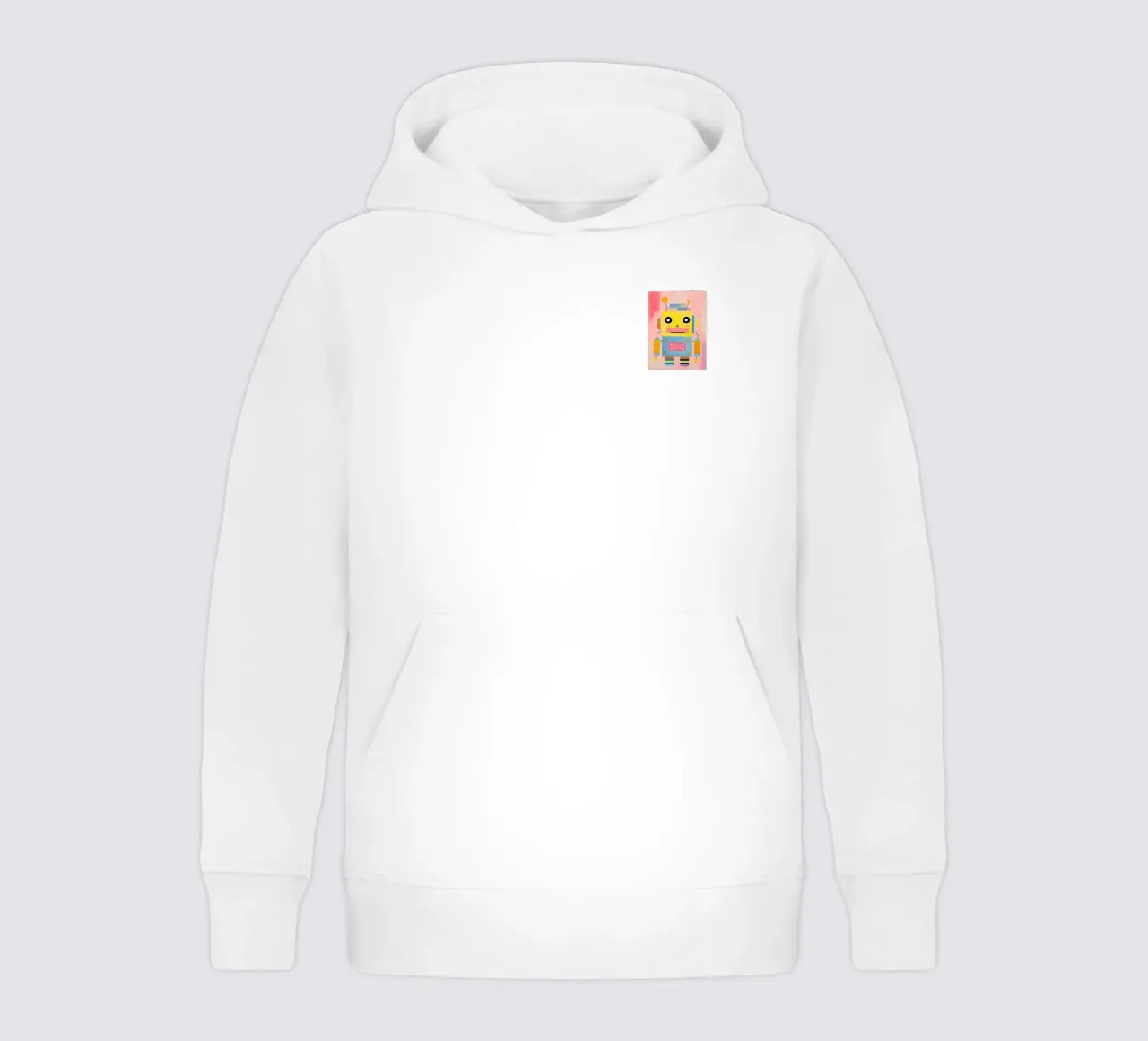 Robot colorato felpa bambino con cappuccio da KidzStudio