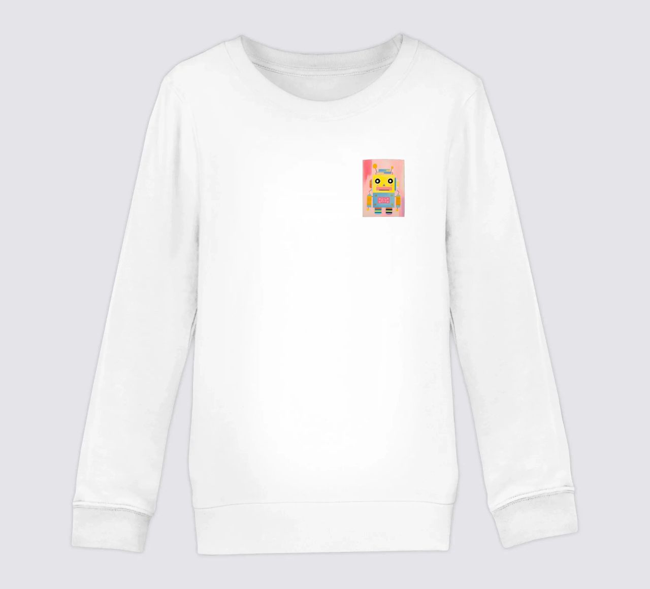 Robot colorato felpa bambino da KidzStudio