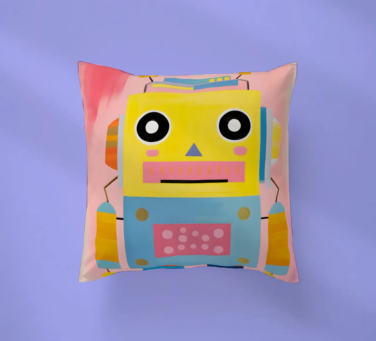 Robot colorato cuscino da KidzStudio