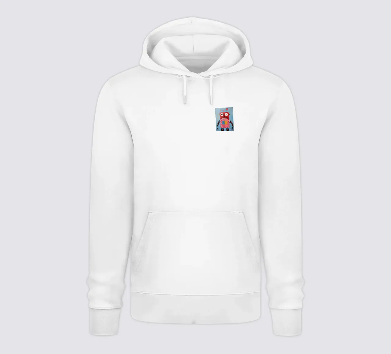 Robot a pois felpa con cappuccio da KidzStudio