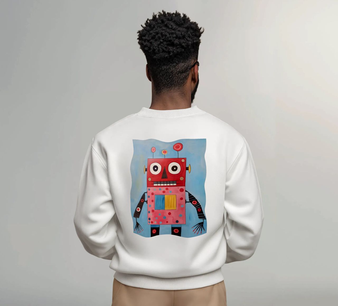Robot a pois felpa da KidzStudio
