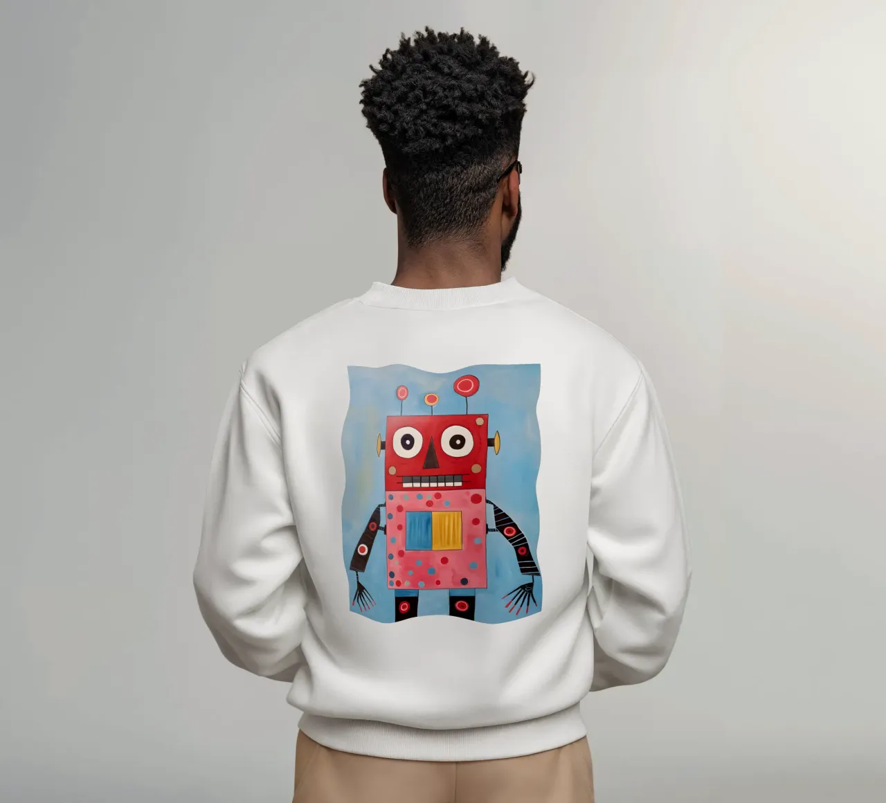 Robot a pois felpa da KidzStudio