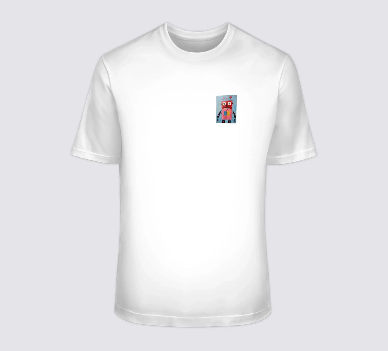 Robot a pois t-shirt da KidzStudio