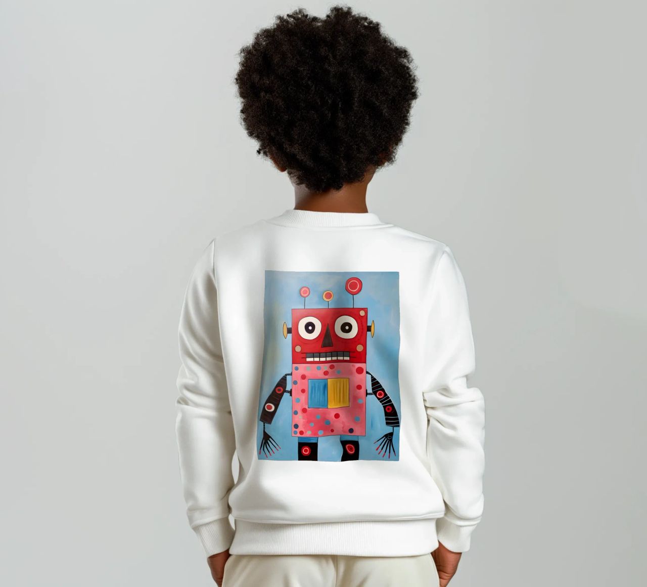 Robot a pois felpa bambino da KidzStudio