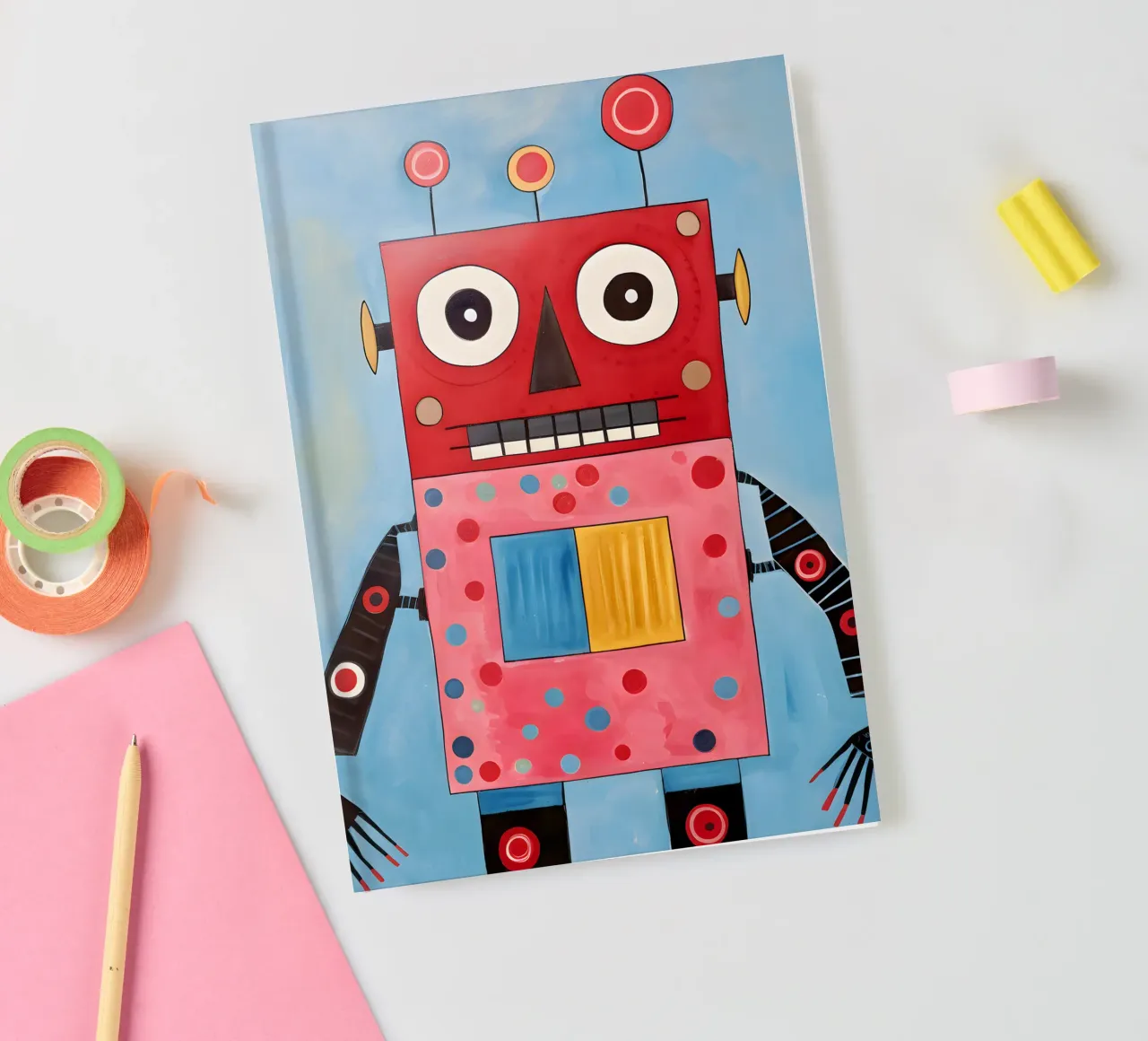 Robot a pois diario da KidzStudio
