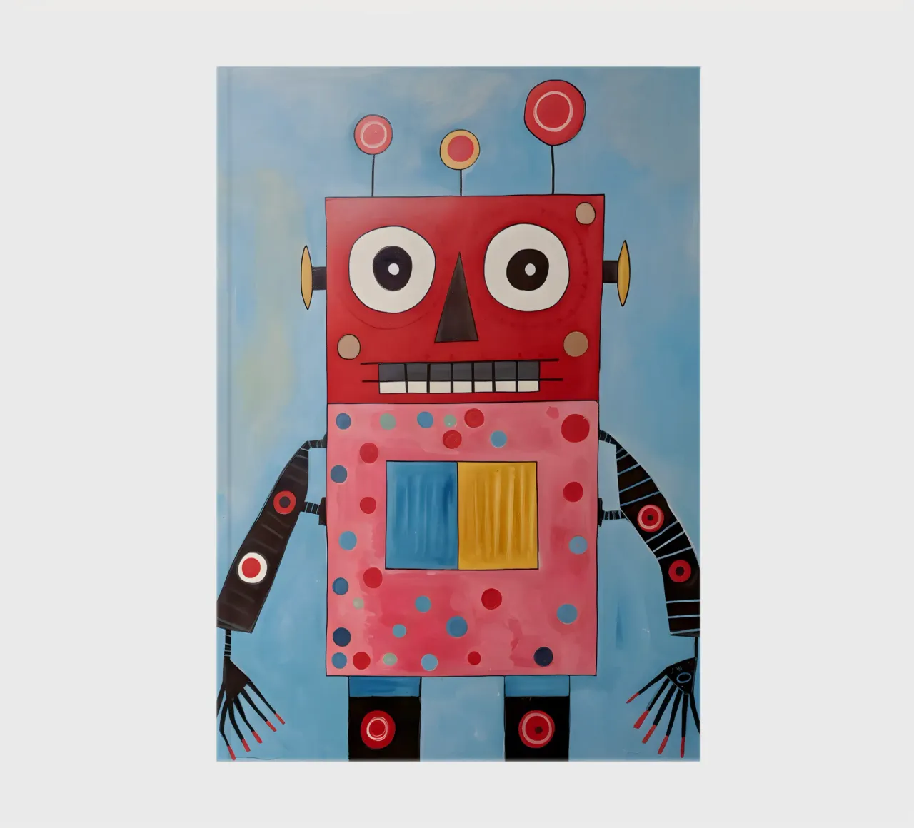 Robot a pois diario da KidzStudio