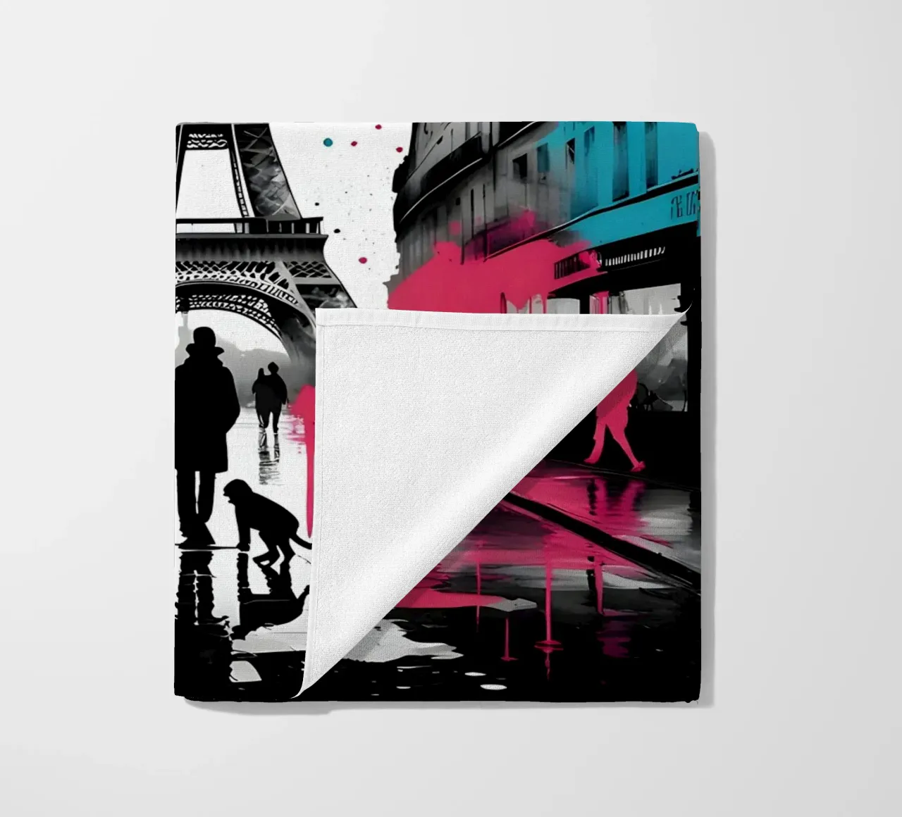 PARIS LA MAGNIFIQUE Strandtuch von Art Digital Visuel